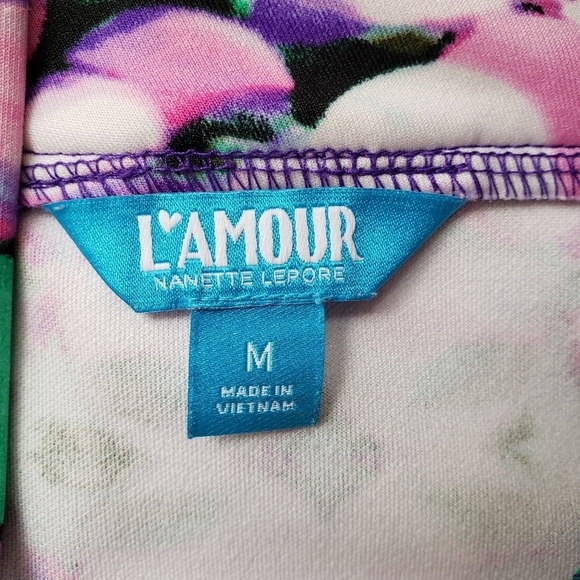 L'Amour Nanette Lepore Floral  Skirt - Picture 3 of 4